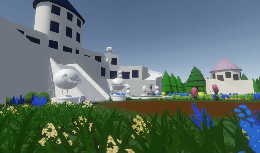 A pleasant view of the Vineyard, Merlot's home village.